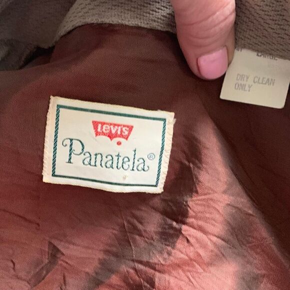 vintage 70s levis panatela tan - Picture 2 of 8